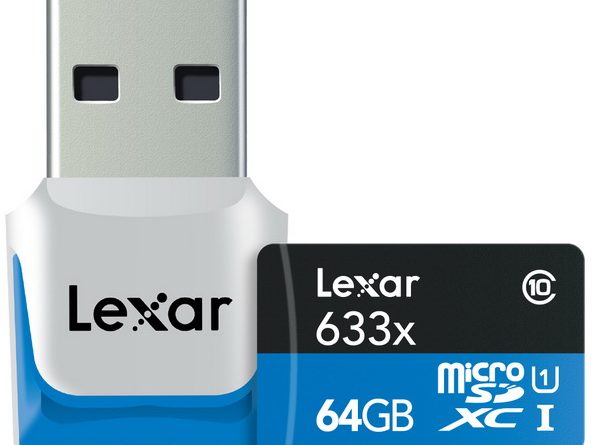 64GB microSDXC 633x U1 w 3.0Reader